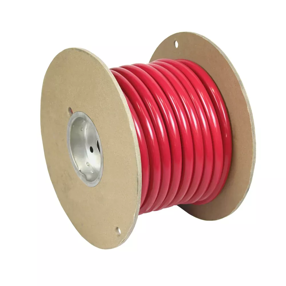 Pacer Red 6 AWG Battery Cable – 25[WUL6RD-25]