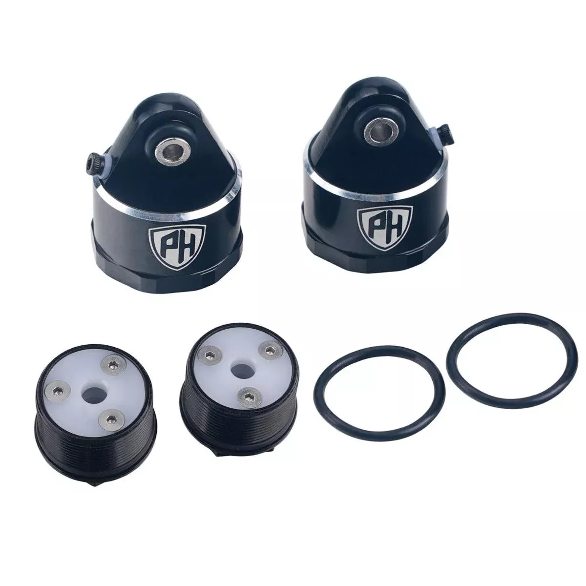 Powerhobby Aluminum Bleeder Shock Cap & Cartridge Set (2)Arrma Kraton / Outcast 8S