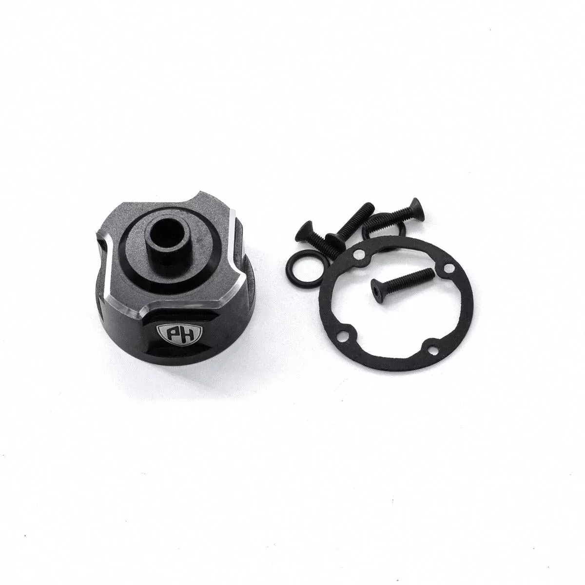 Powerhobby Aluminum Diff Cover FOR Traxxas Sledge Black