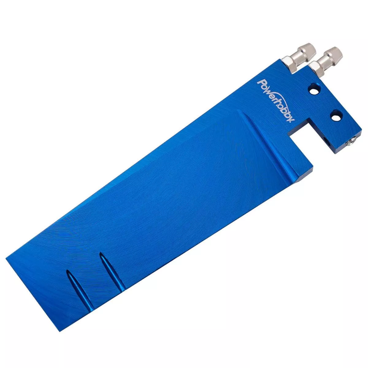Powerhobby Dual Pickup Rudder Blade FOR Traxxas Spartan Boat Blue