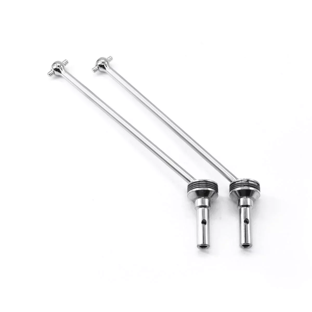 Powerhobby Front / Rear Hardened Steel CVD FOR Traxxas Sledge Silver