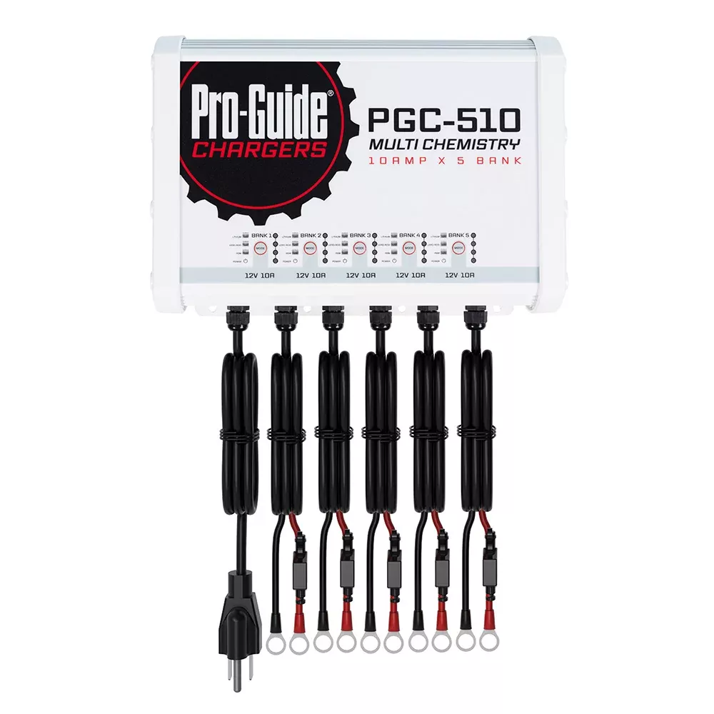 Pro-Guide 5 Bank On-Board Battery Charger - 12V - 50-Amp [PGC-510]