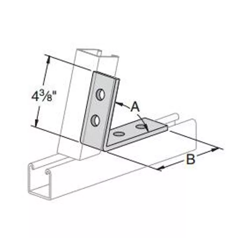 PS 793 45 DEG EG By Power-Strut P2112 EG