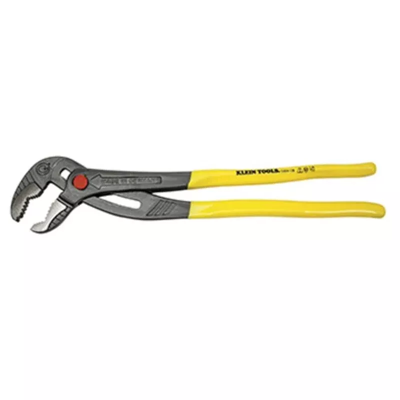Pump Pliers, 12-1/2″, Max Jaw Opening 2-3/4″, Plastic Yellow Handle By Klein Tools D504-12B