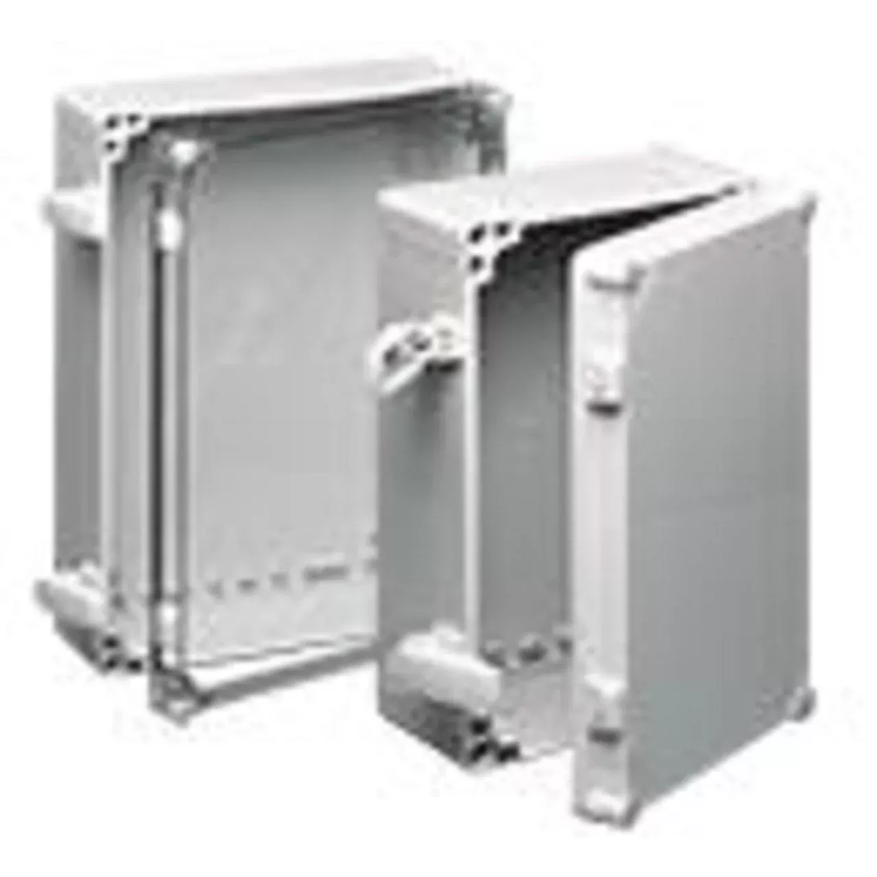 QLine I Enclosure Type 4X Clear Cover 200 x 200 x 187mm, PC By nVent Hoffman Q202018PCICC