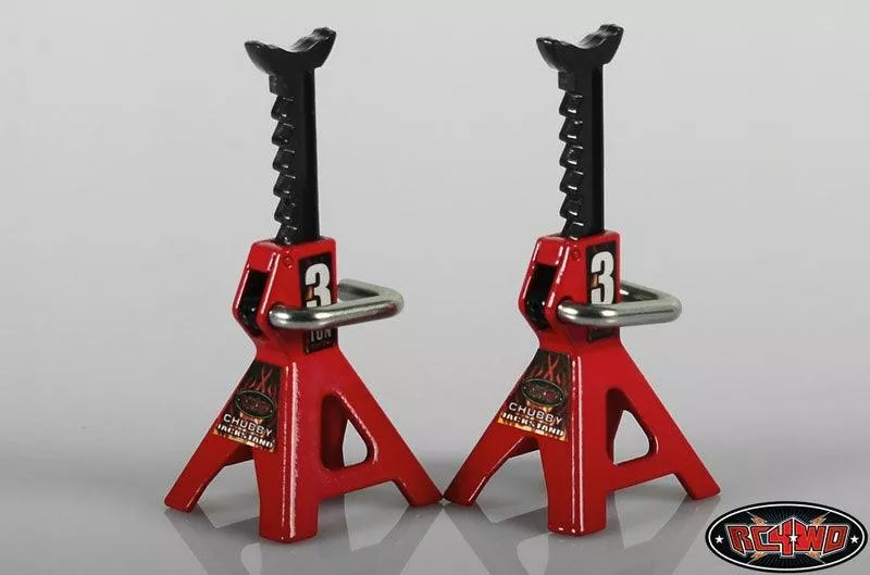 RC4WD Z-S0731 Chubby 3 Ton Scale Jack Stands Pair SCX10 Wraith Gelande