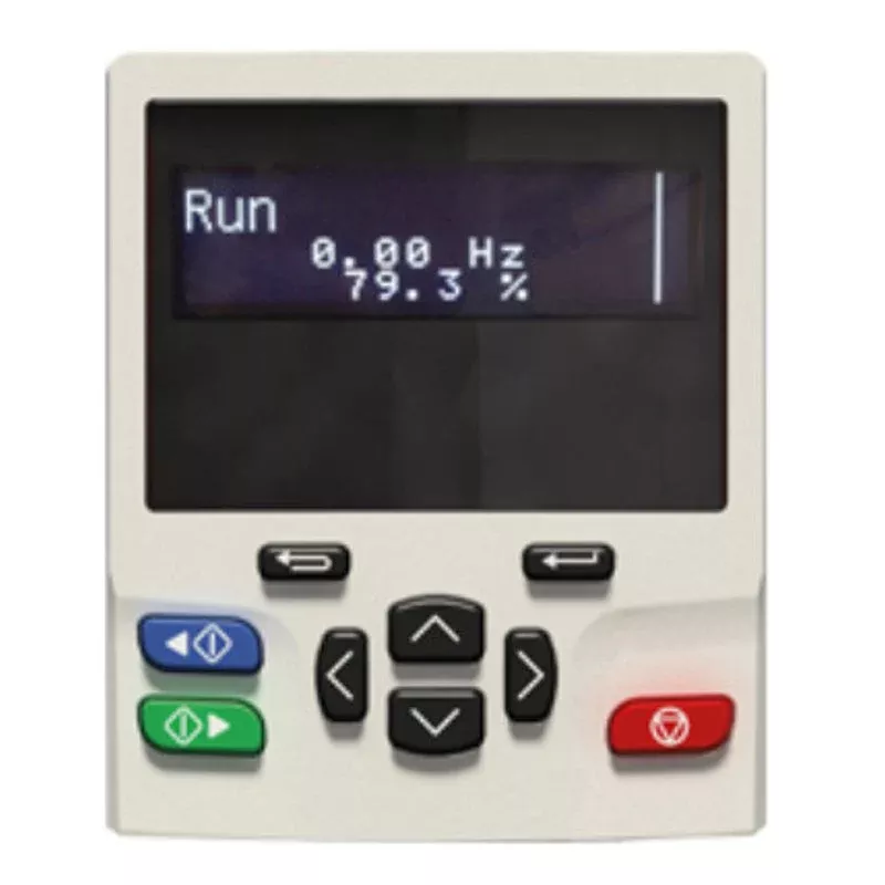 Remote Mountable LCD Keypad By Control Techniques REMOTE-KEYPAD-RTC