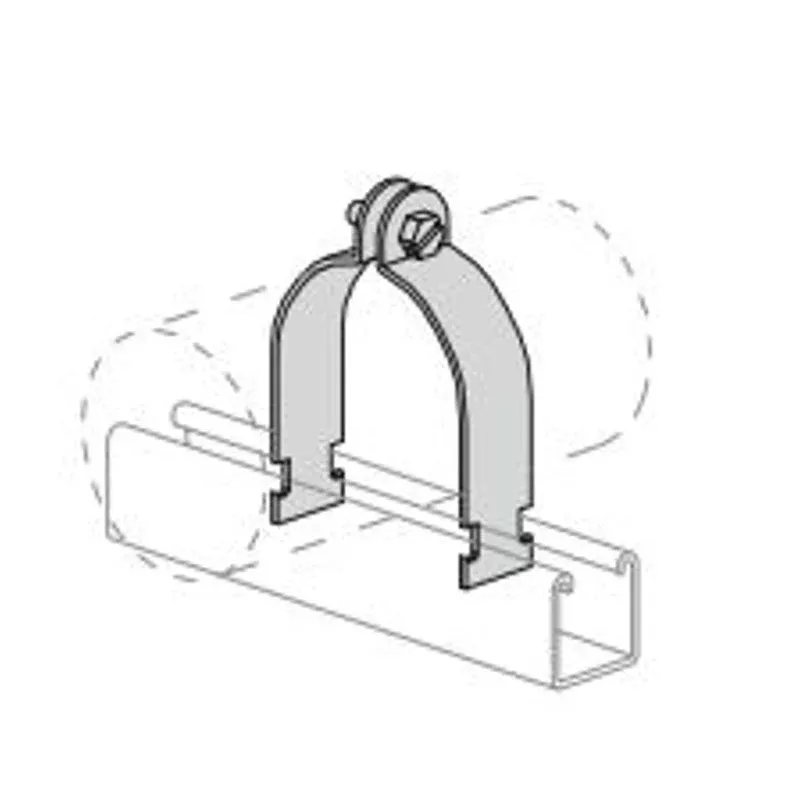 Rigid Steel Conduit Clamp By Power-Strut P1123 EG