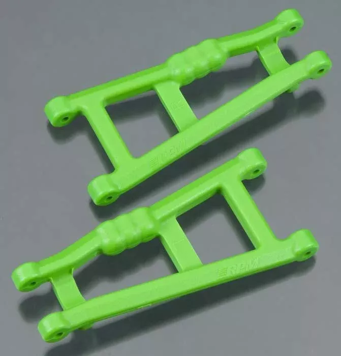 RPM 80184 Rear A-Arm Set Green (2) Traxxas Rustler/Stampede