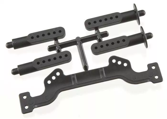 RPM 81122 Adjustable Front Body Mount & Post Set Nitro Slash /Stampede/Slash