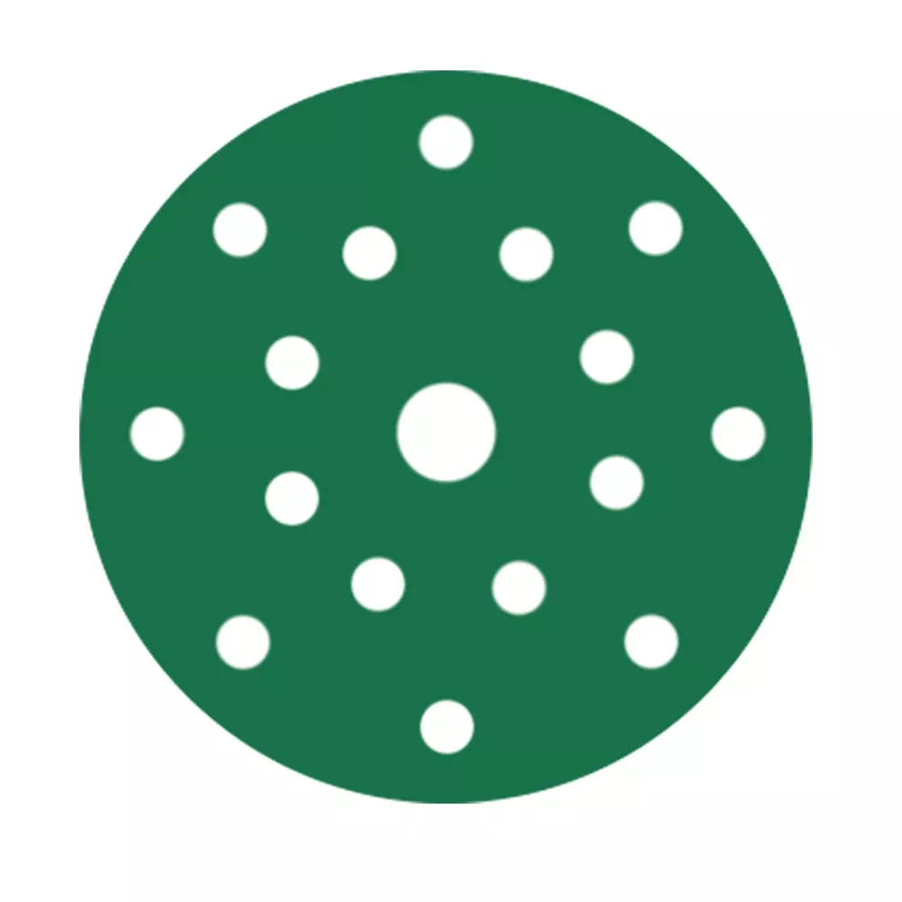 RUPES PROCUT Film Abrasive Discs 125mm (5") - 17 Holes - P120 Grit *Box of 50pcs [9.45FC120]