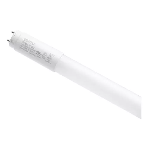 Satco S11660, 7T8/LED/24-5CCT/DIM/LF/BP 24 Inch T8 LED, 7W, 120-277V, 3000/3500/4000/5000/6500K, 900/950/1000/1000/950 Lumens, G13 Miniature Bi Pin Base, Frost Finish