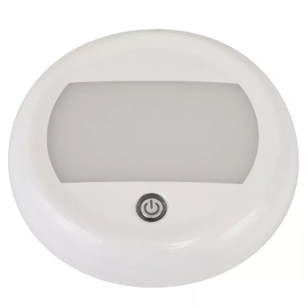 Scandvik 5″ Dome Light w/Switch3 Stage Dimming – 10-30V – IP67 [41323P]