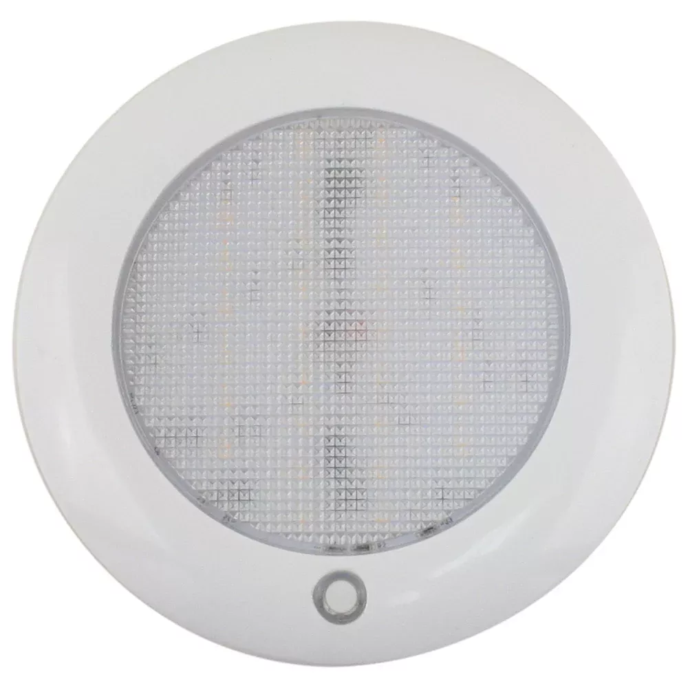 Scandvik Slim 5″ Dome Light – Warm White/Red – 10-30V [41462P]