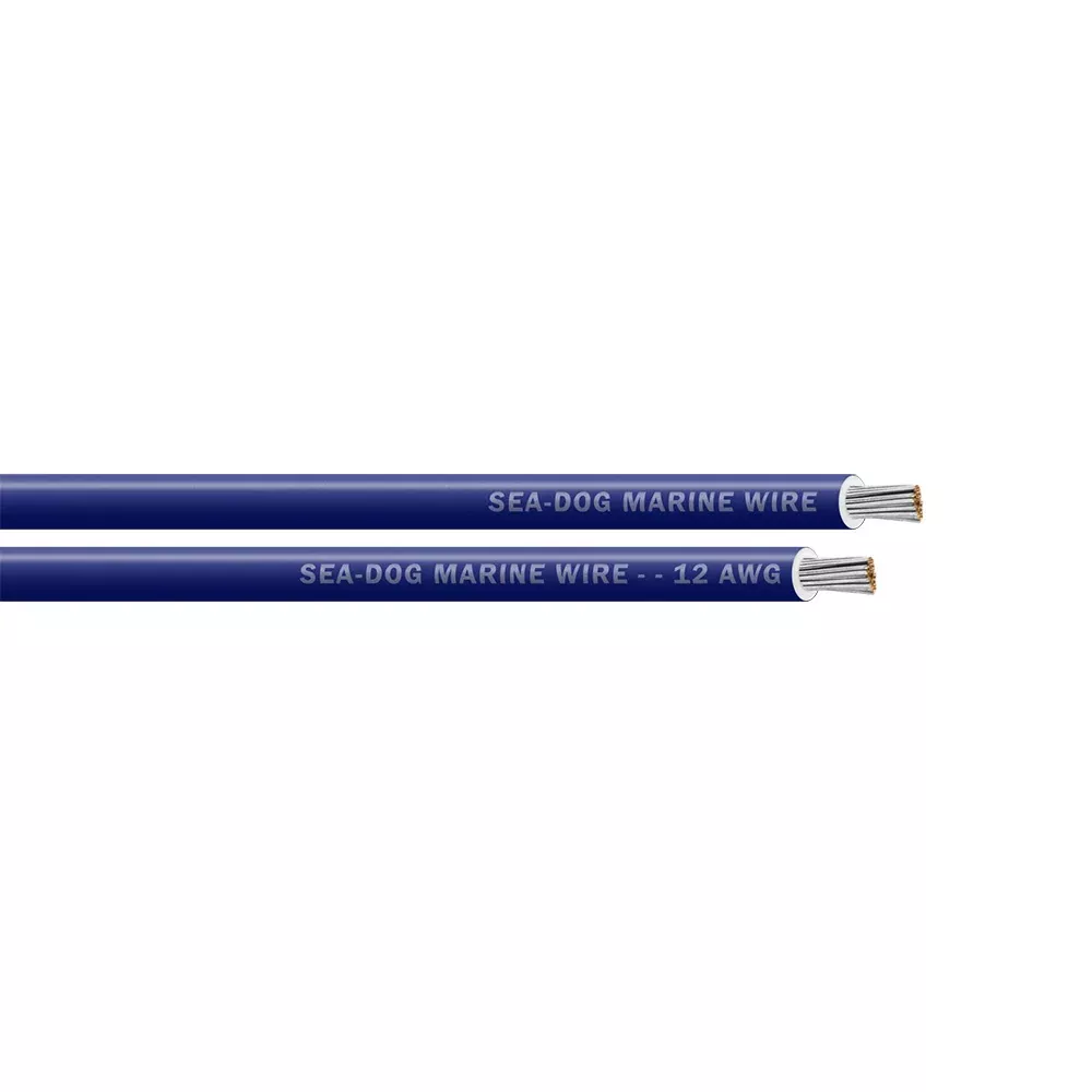 Sea-Dog 12 AWG Dark Blue Primary Wire - 400' [8012066]