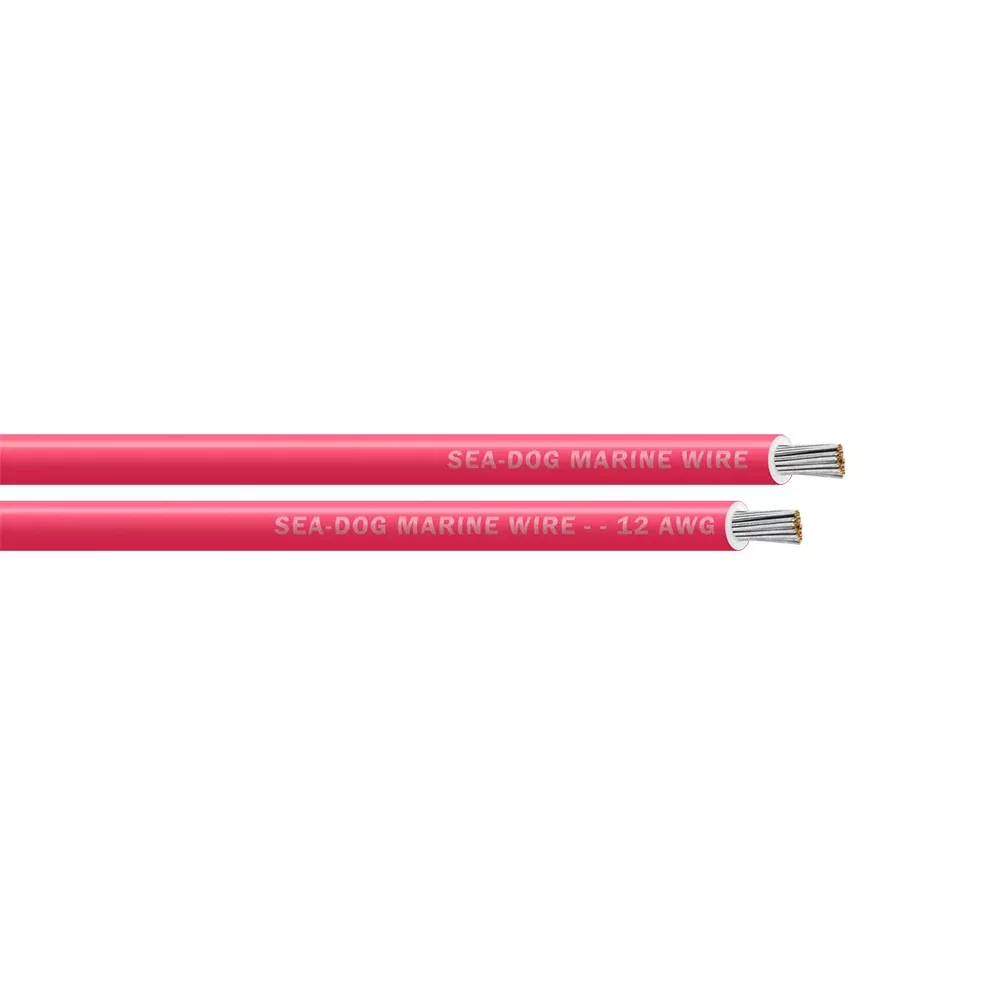 Sea-Dog 12 AWG Pink Primary Wire - 25' [8012090]
