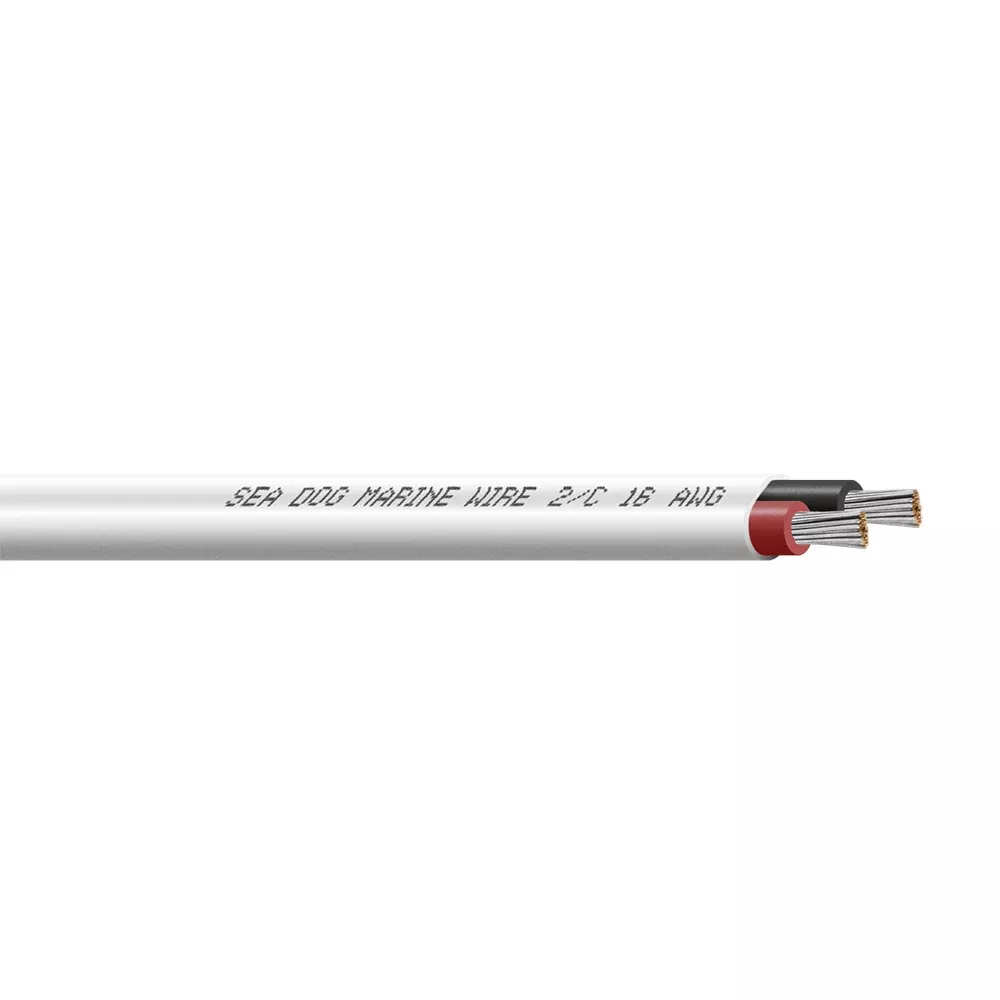 Sea-Dog 18/2 AWG Flat Duplex Wire Red/Black - 250' [8018204]