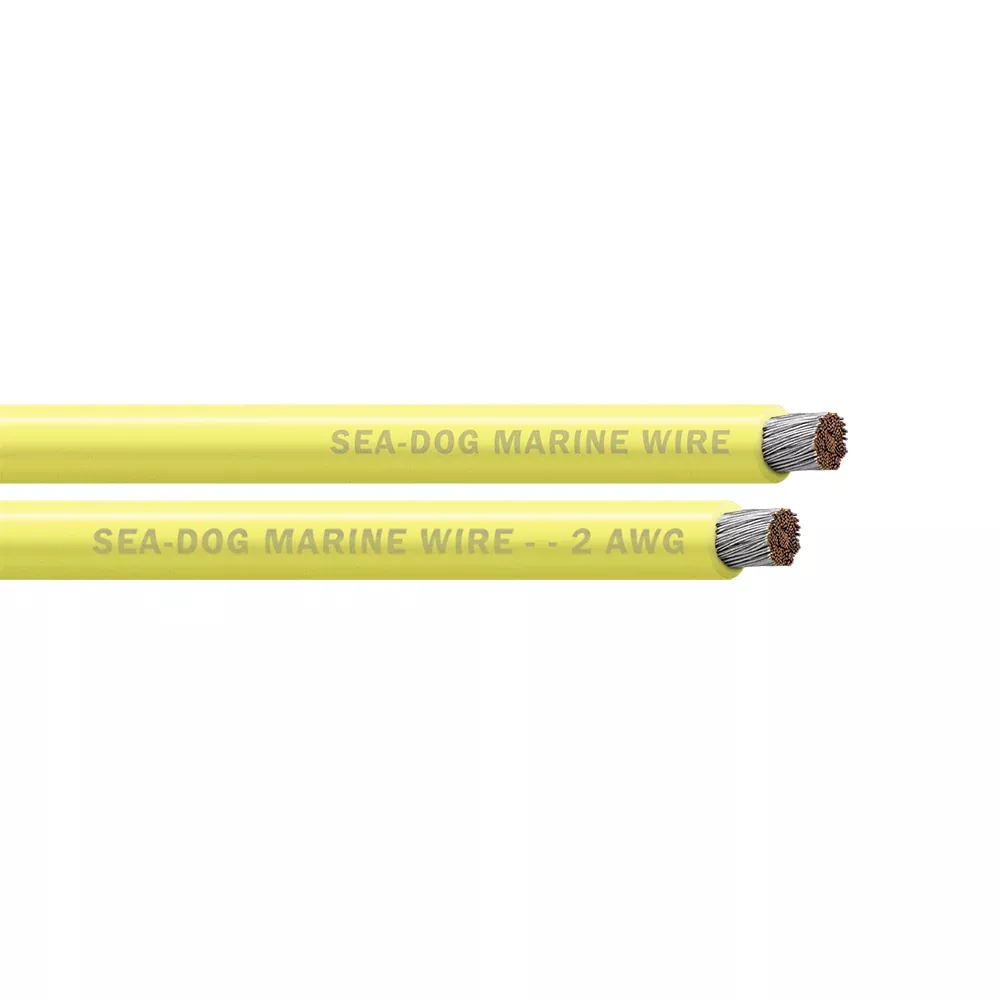 Sea-Dog 2 AWG Yellow Battery Cable - 250' [8002034]
