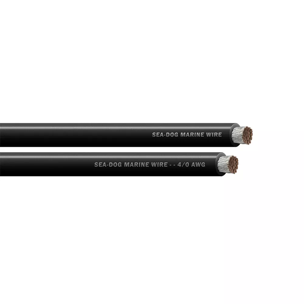 Sea-Dog 4/0 AWG Black Battery Cable - 100' [8041012]