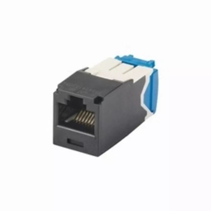 Snap In Connector, Mini-Com, TX6A 10Gig UTP, Cat 6, Orange By Panduit CJ6X88TGOR