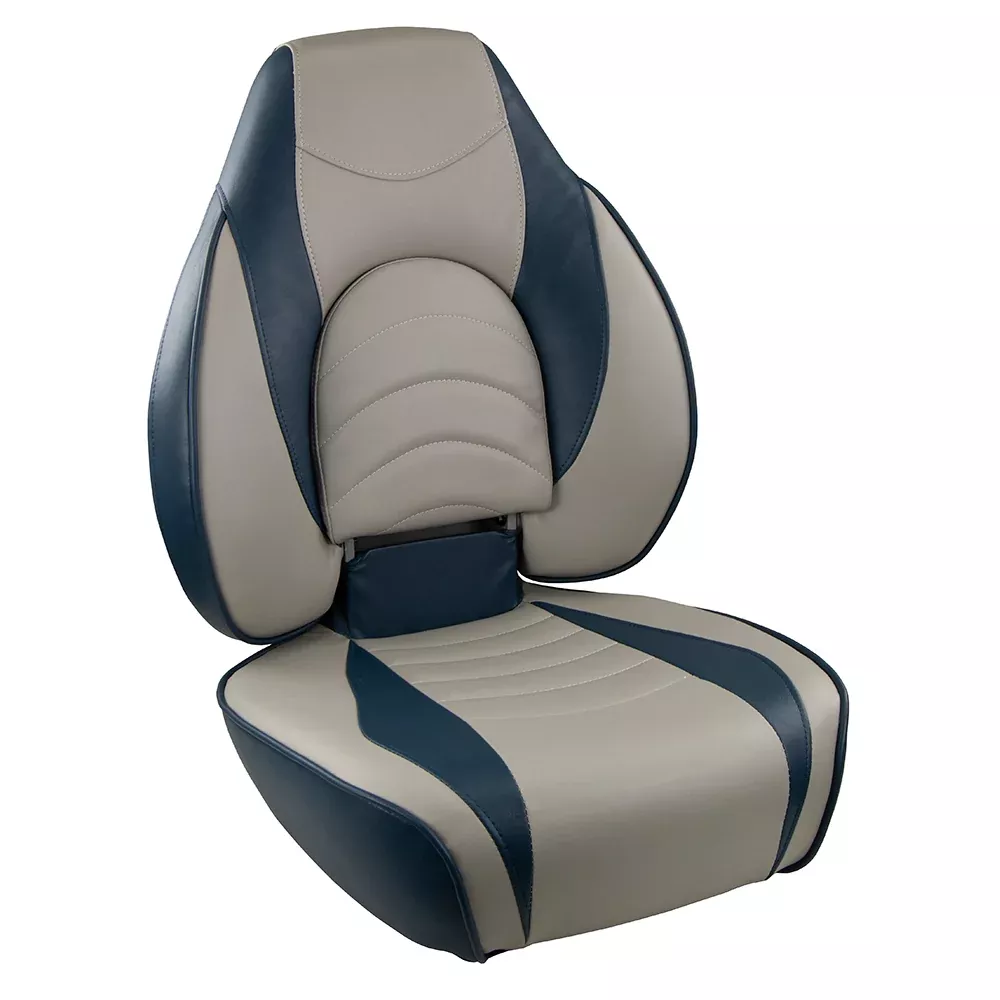 Springfield Fish Pro High Back Folding Seat – Blue/Grey [1041631-1]