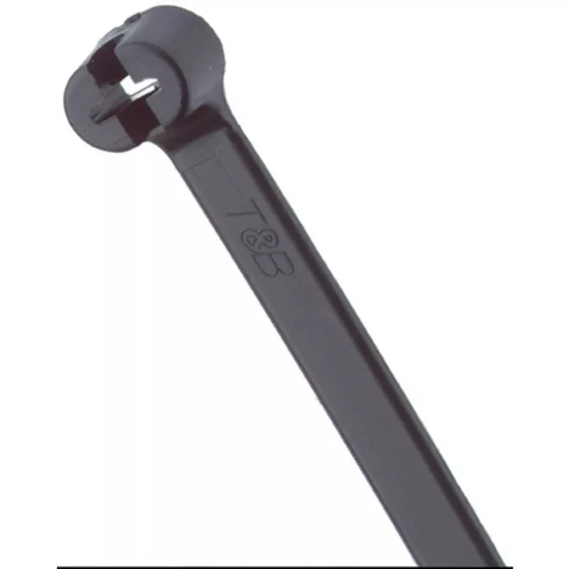 Standard Cable Tie, 8 IN L x 0.1 IN W x 0.05 IN THK, Nylon/Polyamid By Thomas & Betts TY232MX