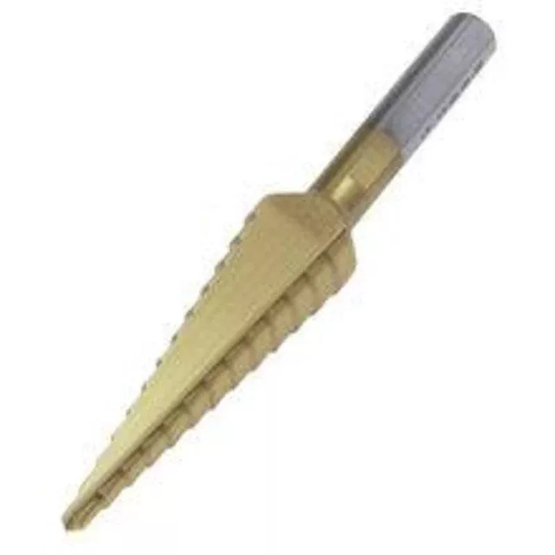 Step Drill, Titanium Nitrite, 1/8″ – 1/2″ By Ideal 35-511