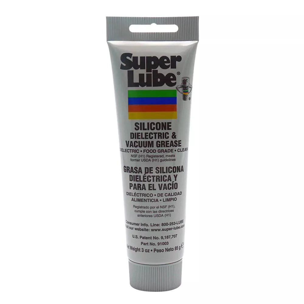 Super Lube Silicone DielectricVacuum Grease – 3oz Tube [91003]