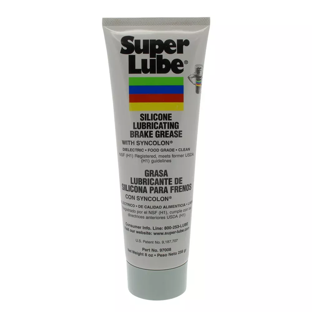 Super Lube Silicone Lubricating Brake Grease w/Syncolon – 8oz Tube [97008]