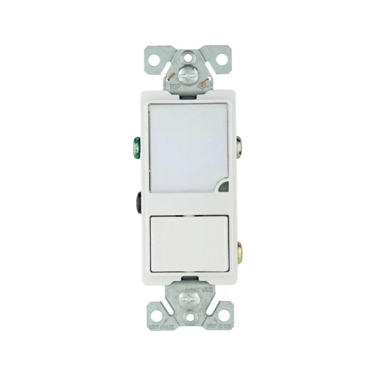 Switch/Nightlight Combo 15A 120V, WH By Eaton Arrow Hart 7738W-BOX