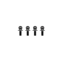 Team Associated RC10 Ballstuds 5.3mm Short Neck - Black