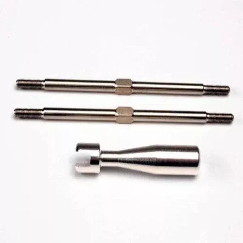 Traxxas 2338X Turnbuckles Titanium 96mm T-Maxx E-Maxx (2)