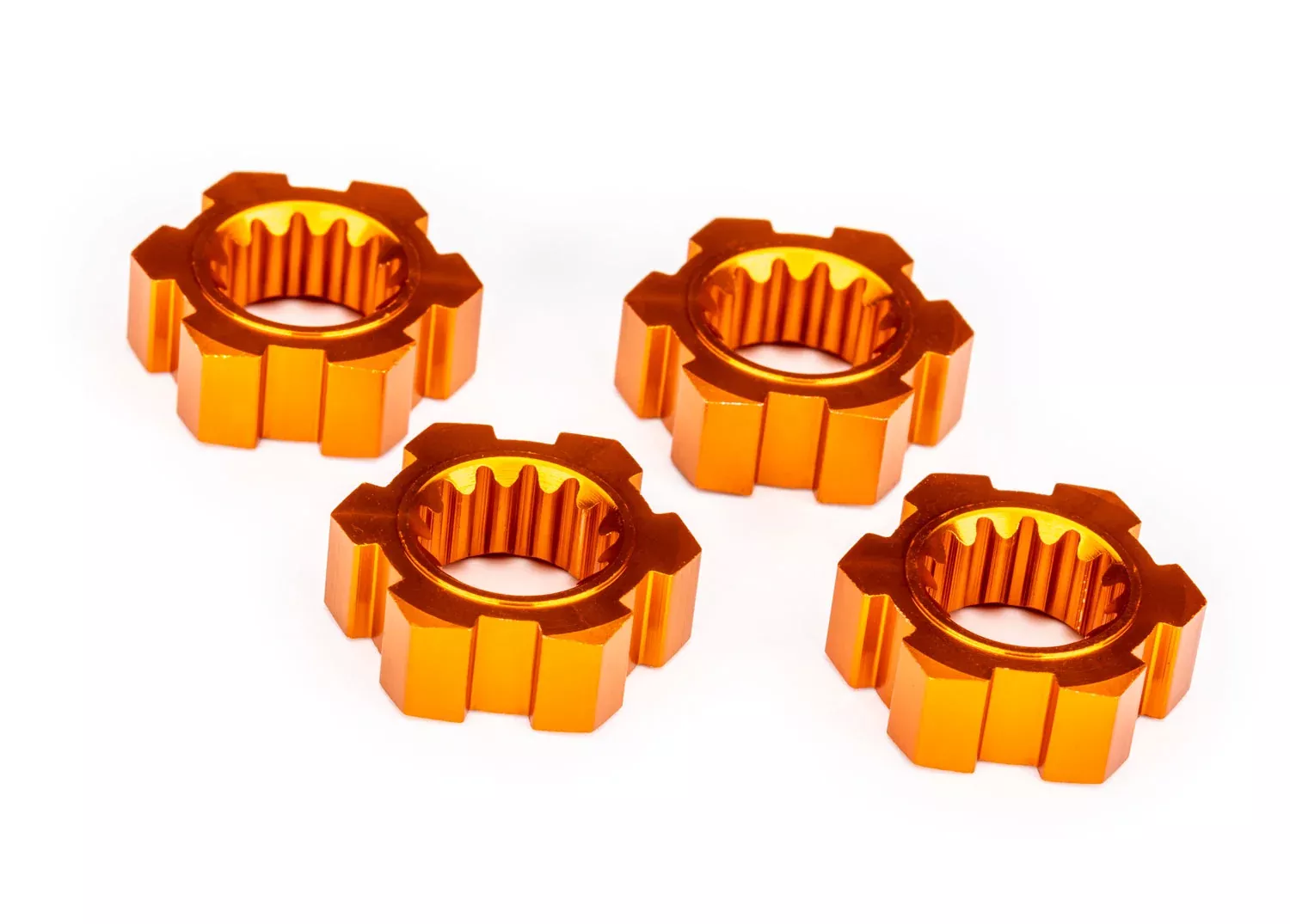 TRAXXAS 7756-ORNG WHEEL HUB X-MAXX ALUMINUM