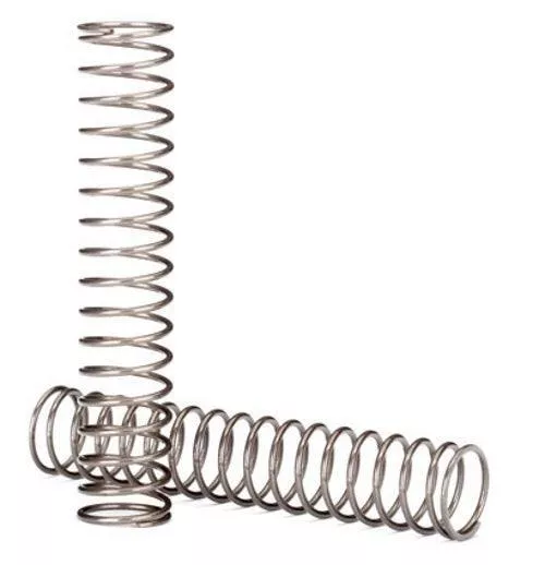 Traxxas 8155 Springs Shock Long (Natural Finish) (GTS) (0.47 rate) TRX-4