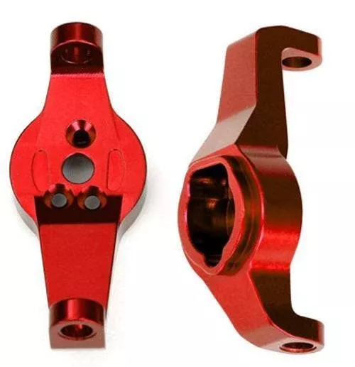 Traxxas 8232R Caster Blocks 6061-T6 Aluminum (Red-Anodized) TRX-4
