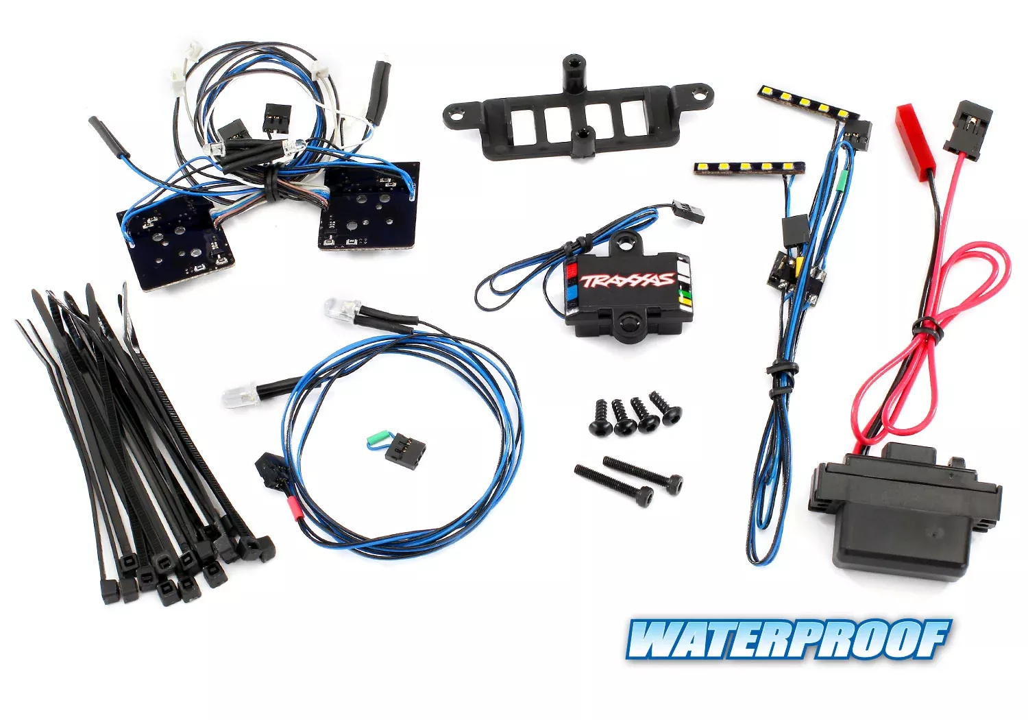 TRAXXAS 8898 LED LIGHT SET, COMPLETE W/POWER SUPPLY