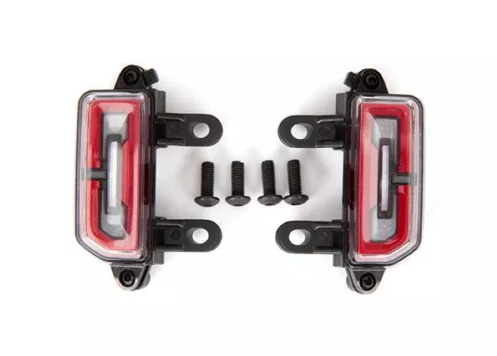 Traxxas 9221 Tail Light Assembly Complete (2) /3x8mm BCS (For #9211 Body) TRX-4