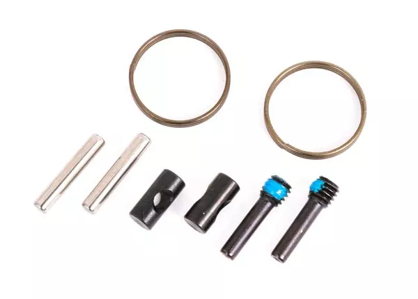 Traxxas 9656XRebuild kit, steel constant-velocity driveshafts, center (front or rear)