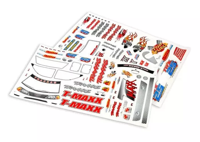 Traxxas TRA4913 Decals/Sticker Sheet: T-Maxx 2.5 & .15