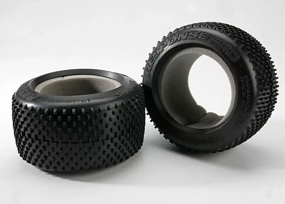 Traxxas TRA5375 Response Pro 3.8″ Tires & Foam Inserts Revo / Summi / T-Maxx (2)