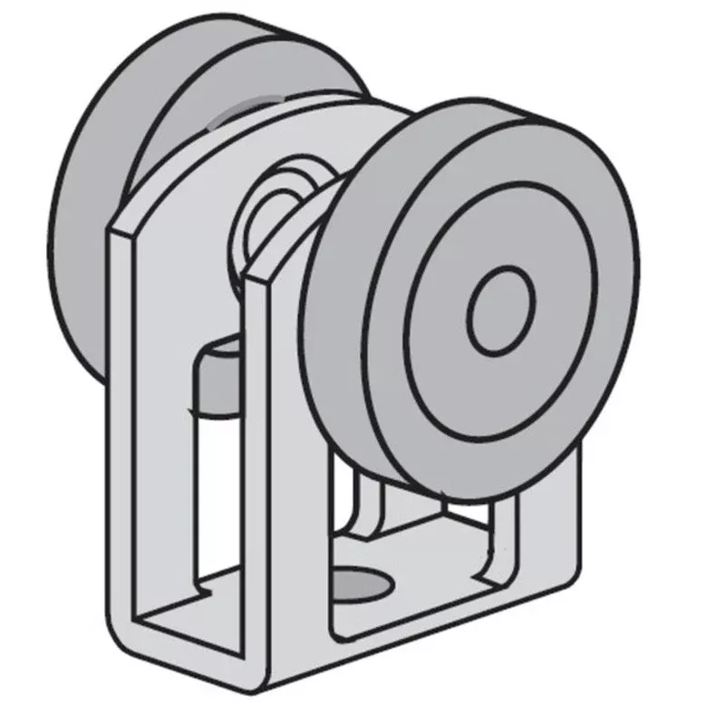 Two Wheel Light Duty Trolley By Power-Strut P2749 EG