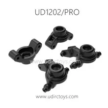 UDI RC 1202 1201 Front & Rear Wheel Carriers P12-009A