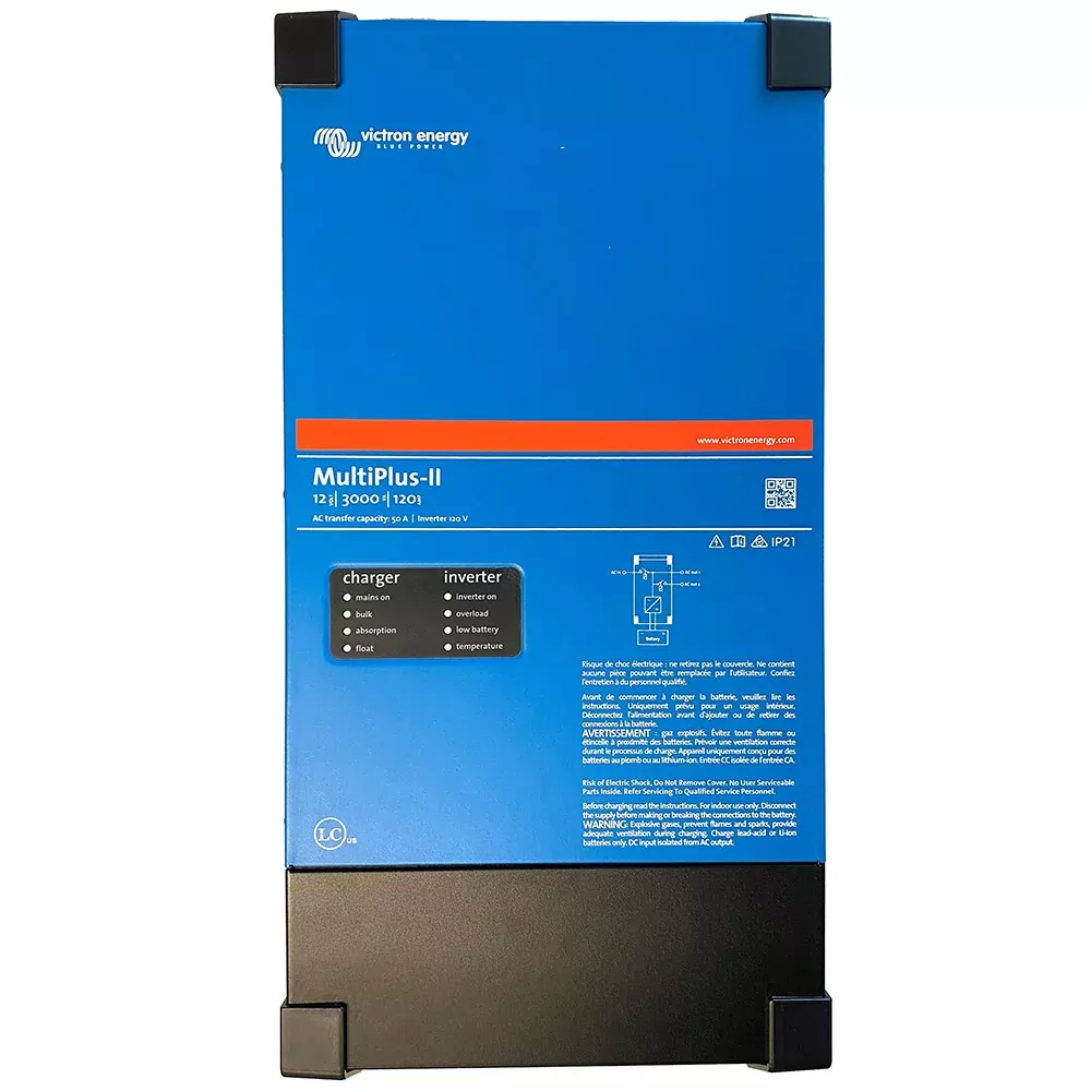 Victron MultiPlus-II 12/3000 – 120-50 – 120V – (UL458) [PMP122305122]