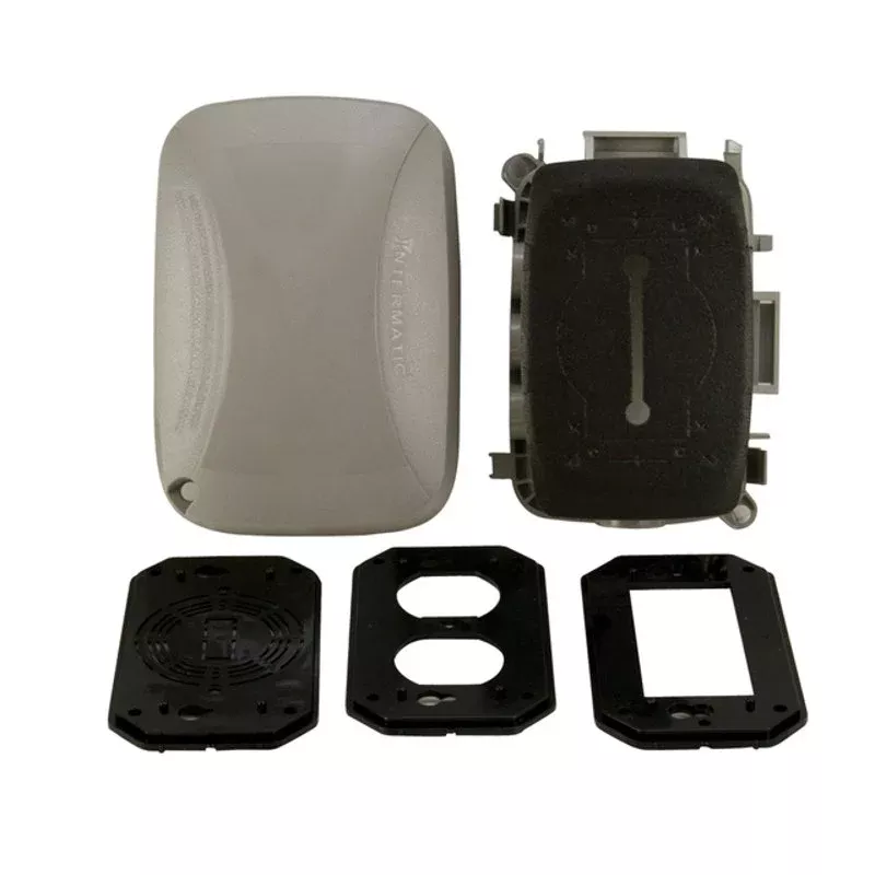 Weatherproof In-Use Cover, 1 Gang, Multiple Insert Type, 2-3/4″ Deep, Non-Metallic By Intermatic WP5100G