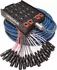 Whirlwind MS-12-4-XL-050 - Snake - Box to Fan, MEDUSA, 12 XLR inputs, 4 XLR returns, 50', W16PRWrite a Review