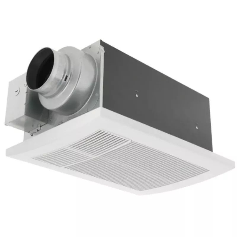 WhisperWarm DC™ Fan/Heater, 50-80-110 CFM, 1600W Positive Temperature Coefficient (PTC) Heater By Panasonic FV-0511VH1