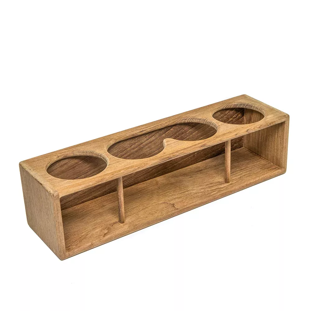 Whitecap Four Drink/Binocular Rack – Teak [62632]