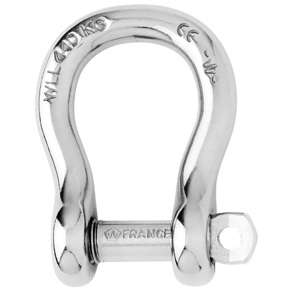 Wichard Captive Pin Bow Shackle – Diameter 6mm – 1/4″ [1443W]