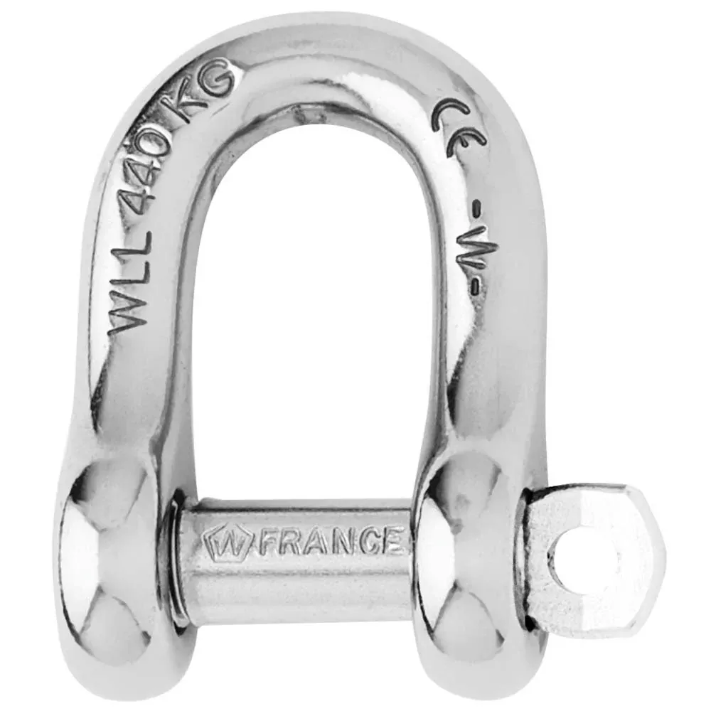 Wichard Captive Pin D Shackle – Diameter 12mm – 15/32″ [1406W]