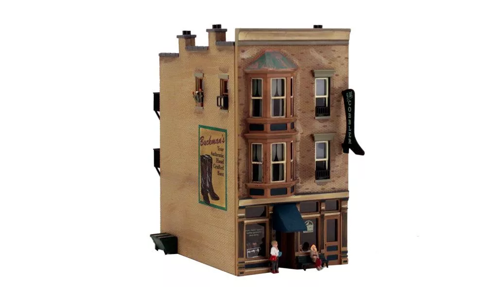 Woodland Scenics BR4931 N J.W. Shoe Cobbler StructureBuilt-&-Ready